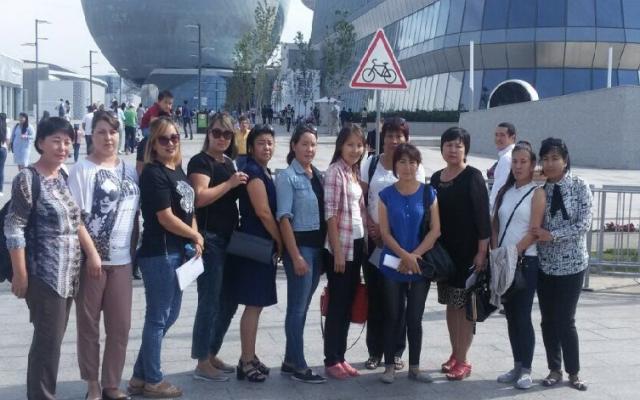 Сотрудники ТОО «Астана-ЕРЦ» посетили ЭКСПО Сотрудники ТОО «Астана-ЕРЦ» посетили ЭКСПО